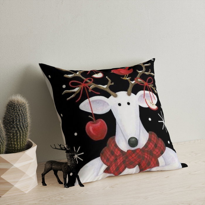 Aberto Design Cojín Multicolor 43 x 43 cm